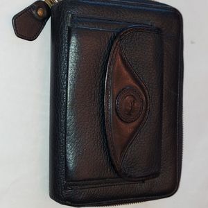 Vintage Dooney & Bourke zip around wallet